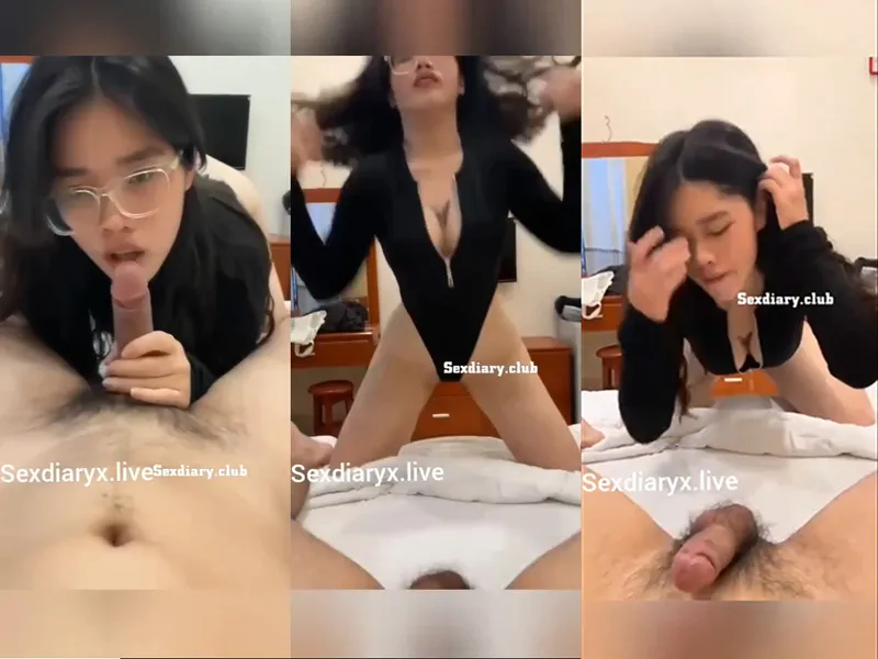 Em rau vú đẹp kính cận mút cò điêu luyện