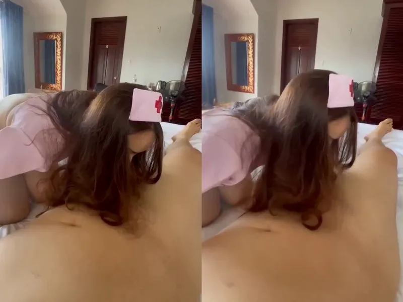 đụ em ngành cosplay nhân viên bênh viện trong nhà trọ || p1